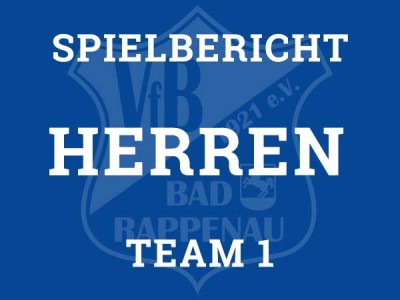 Team 1: VfB -TSV Steinsfurt 2:0